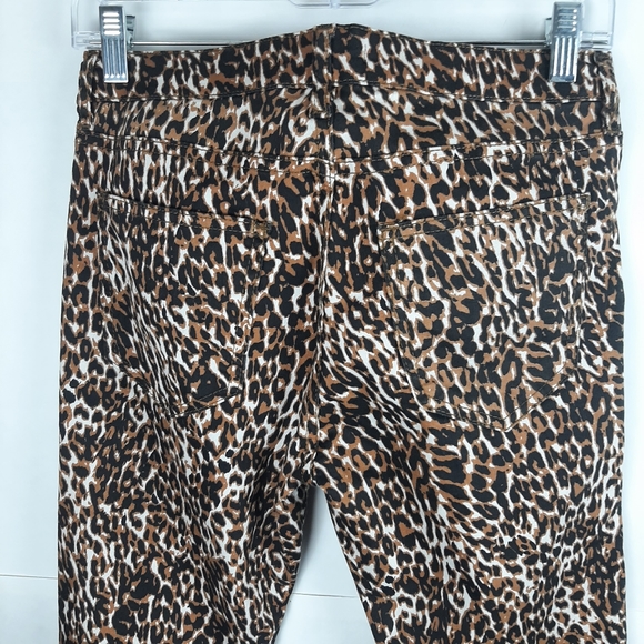 Forever 21 Leopard Skinny Jeans - Picture 4 of 5